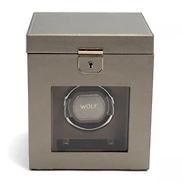 Palermo Single Watch Winder with Jewelry Storage