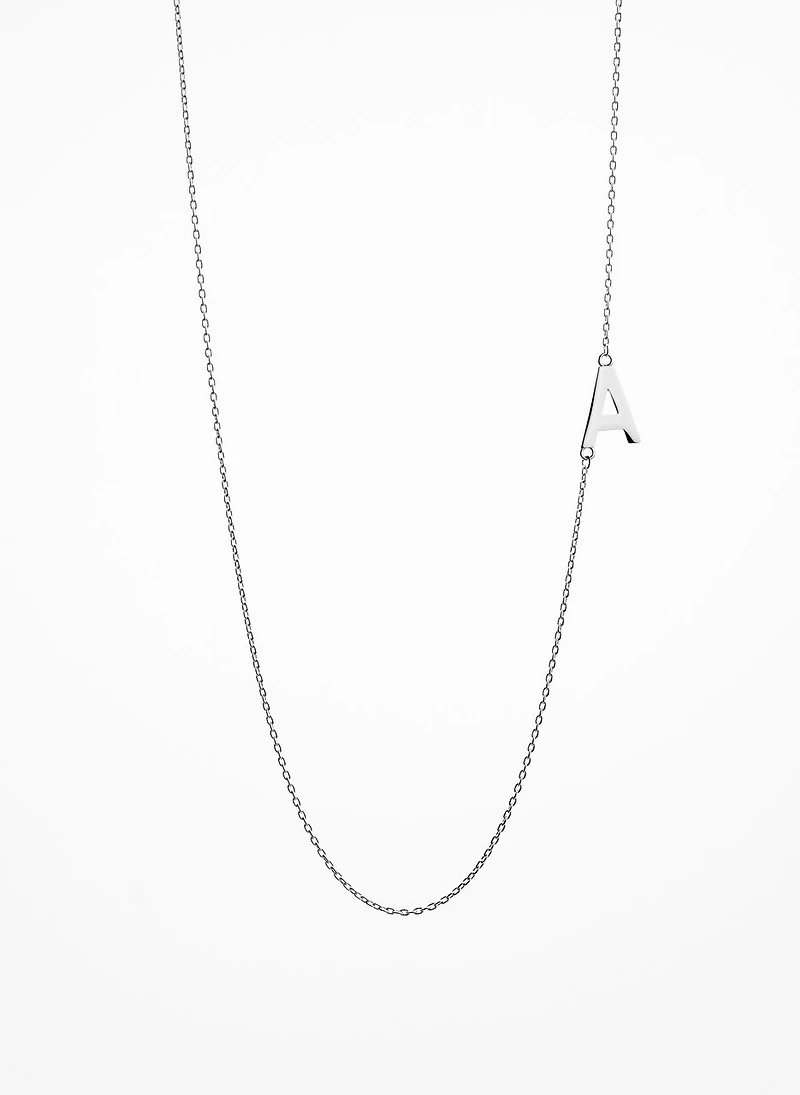 10K Initial Pendant - Letter A / Gold