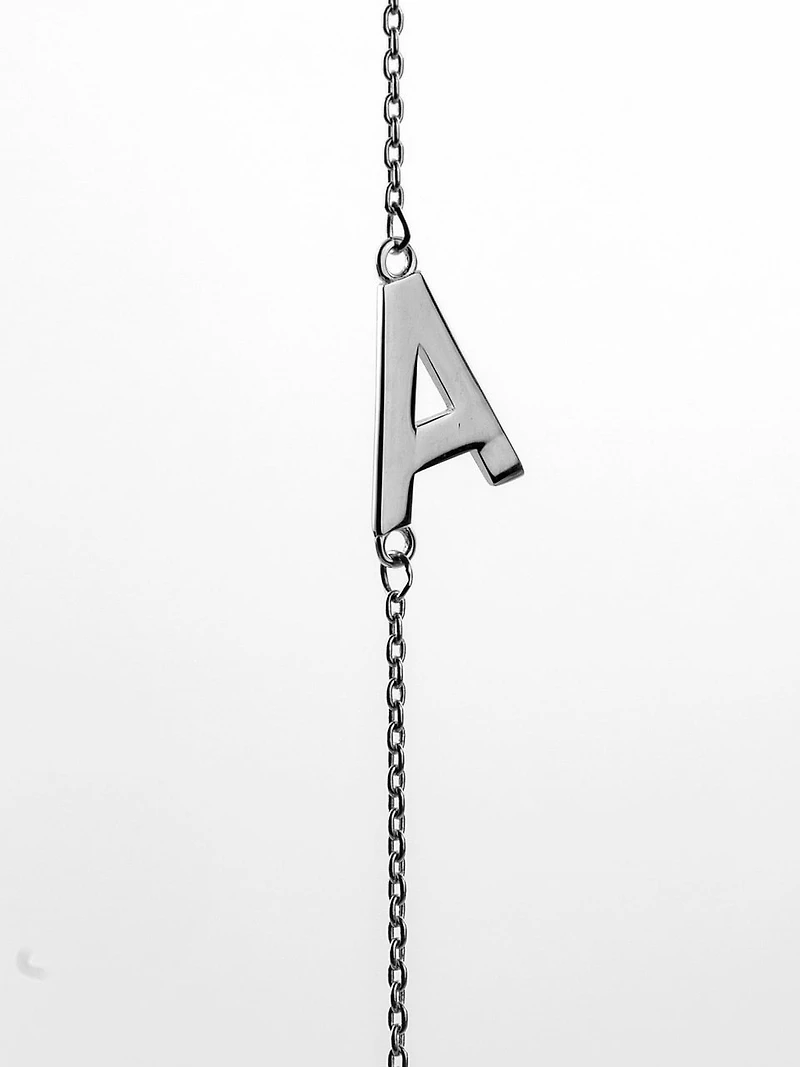 10K Initial Pendant - Letter A / Gold