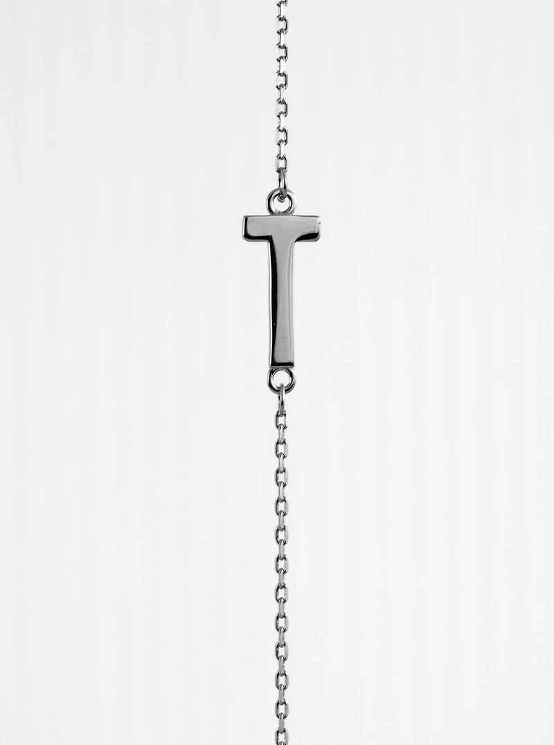 10K Initial Pendant - Letter A / Gold