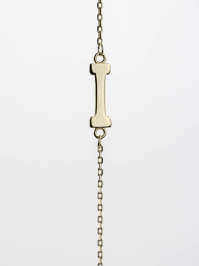 10K Initial Pendant - Letter A / Gold