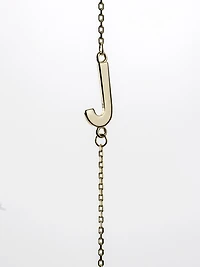 10K Initial Pendant - Letter A / Gold