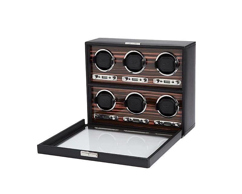 Roadster 6 Watch Winder with Storage
