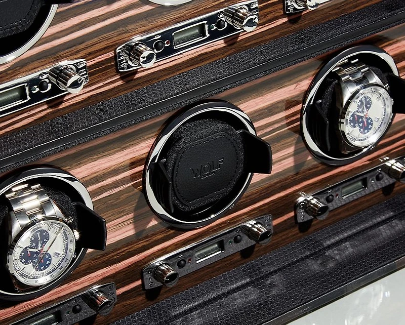 Roadster 6 Watch Winder with Storage