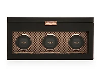 Axis Triple Watch Winder with Storage 