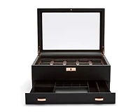 Axis 10 Piece Watch Box with Drawer 