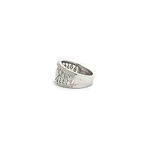 10K White Gold 0.50cttw  Diamond Ring - 4