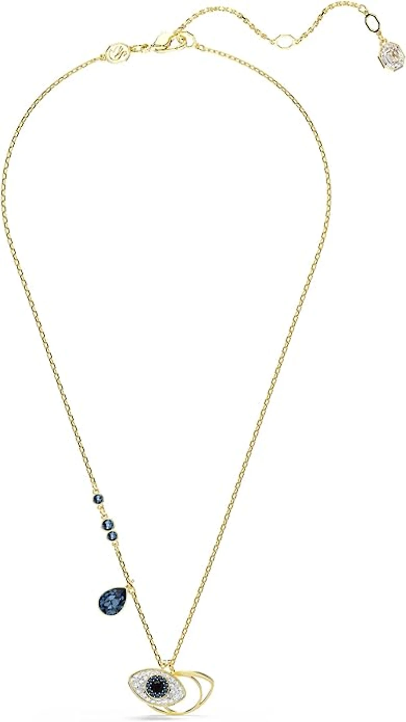 Swarovski - Symbolica pendant, Evil eye, Blue, Gold-tone plated 5692178