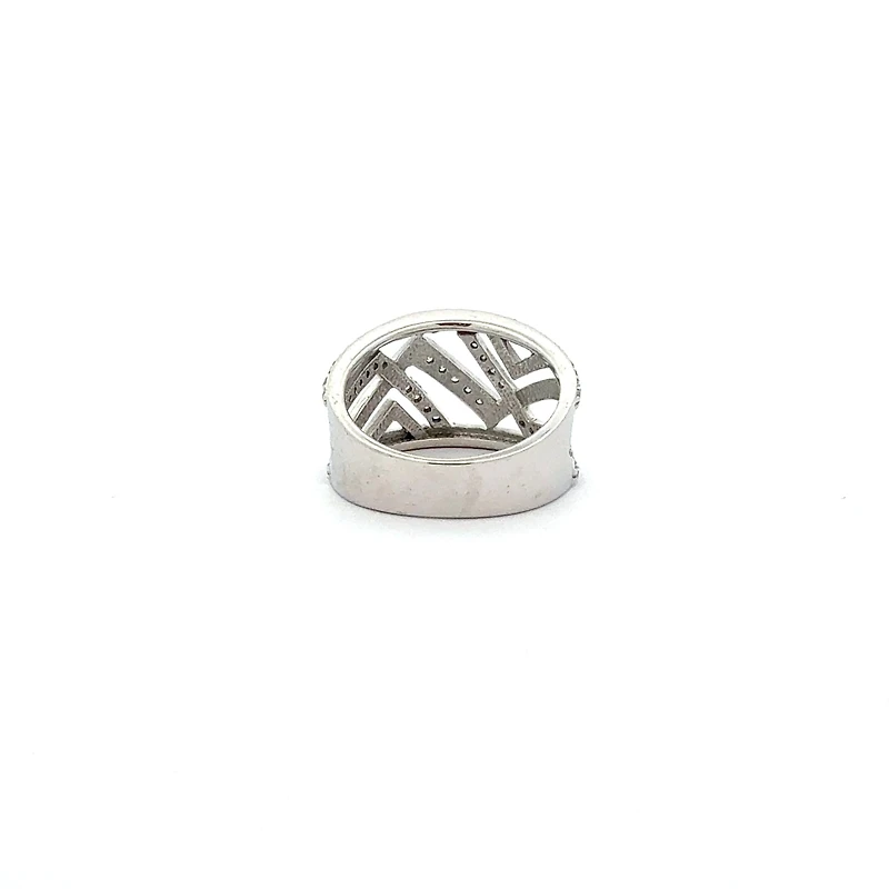 10K White Gold 0.53cttw  Diamond Ring - 4