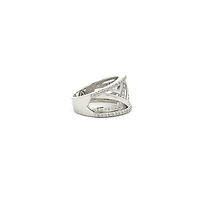 10K White Gold 0.53cttw  Diamond Ring - 4