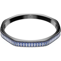 Swarovski - Matrix bangle, Baguette cut, Blue