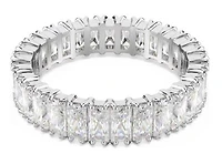 Swarovski - Matrix ring, Baguette cut, White