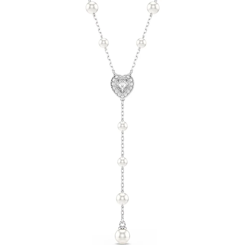 Swarovski - Ariana Grande's SS25 CAPSULE: Pearl "Y" Necklace - 5720855