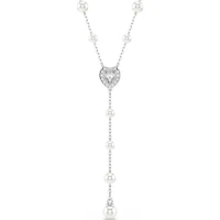 Swarovski - Ariana Grande's SS25 CAPSULE: Pearl "Y" Necklace - 5720855