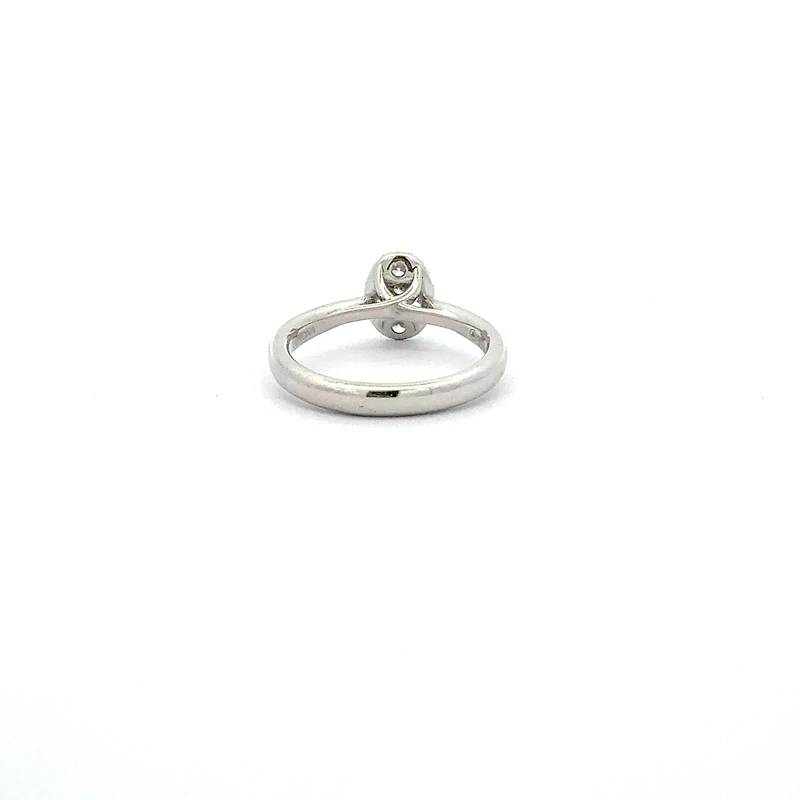 10k White Gold 0.73cttw Diamond Ring - 4