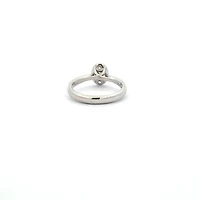 10k White Gold 0.73cttw Diamond Ring - 4