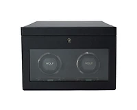 British Racing Double Watch Winder with Storage 