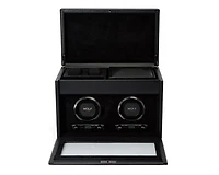 British Racing Double Watch Winder with Storage 