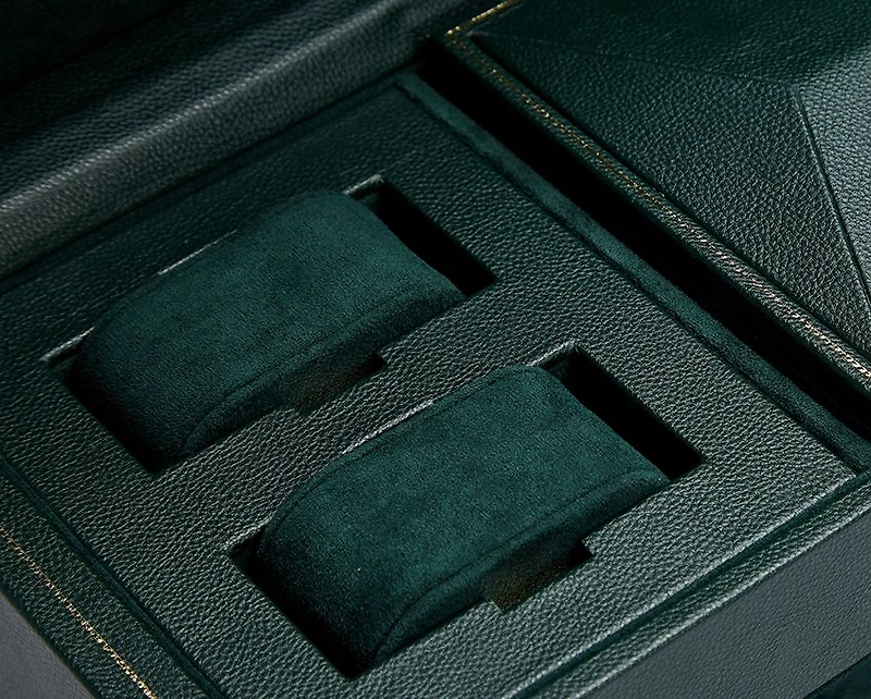 British Racing Triple Watch Winder with Storage 