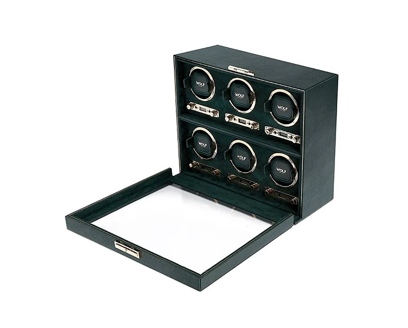 British Racing 6 Piece Watch Winder 