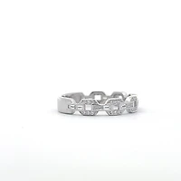 10K White Gold 0.30cttw Diamond Ring - 4 / White gold