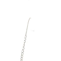 925 Sterling Silver Cubic Zirconia Infinity Link Bracelet  -  6.5-8.5 Inches