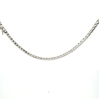 925 Sterling Silver 18" 3mm Cubic Zirconia Chain