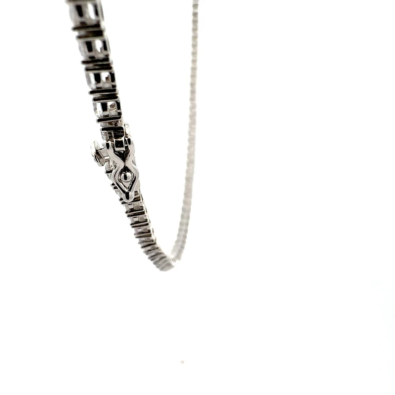 925 Sterling Silver 16" 3mm Cubic Zirconia Chain