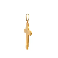 Stainless Steel 56x40mm Cross Pendant