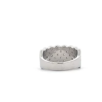 10K White Gold 1.00cttw Diamond Ring - 4 / White gold