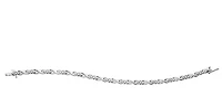 10K White Gold 0.10cttw Diamond Tennis Bracelet