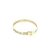 10K Yellow Gold 2.55cttw Diamond Bangle