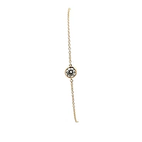 10K Gold Lab Grown Diamond reversible Motif Bracelet - / Pear