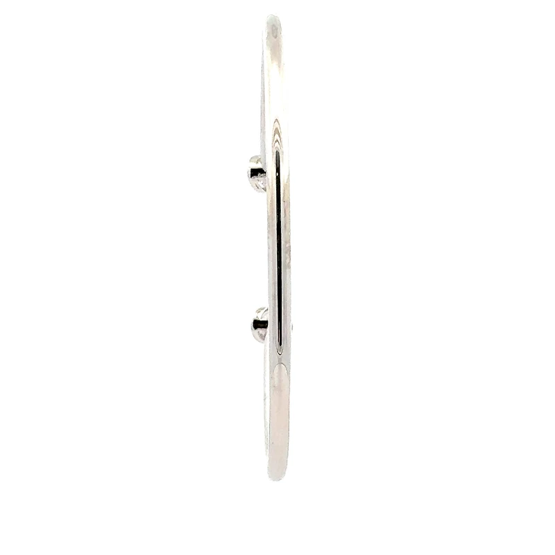 10K Gold Lab Grown Diamond Tension Set Bangle - / cttw