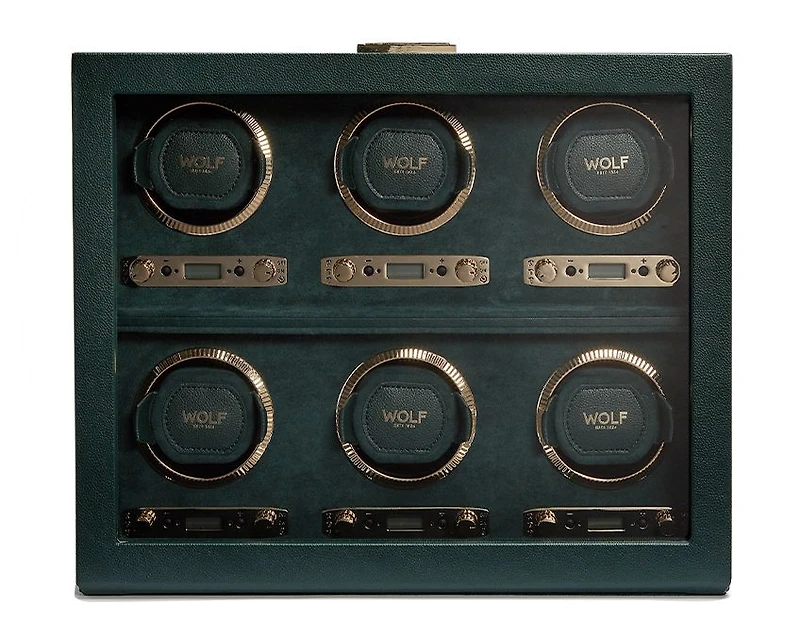 British Racing 6 Piece Watch Winder 