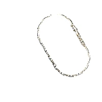 14K White Gold Sapphire and Diamond Bracelet