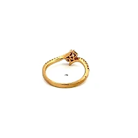 14K Yellow Gold 0.45 cttw White Diamond Ring