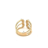 14K Yellow Gold 0.70 cttw White Diamond Ring