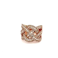 14K Rose Gold 1.96 cttw White Diamond Ring