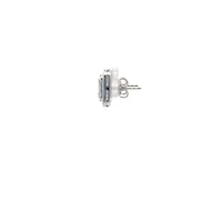 14K White Gold 1.48 cttw White Diamond Earrings