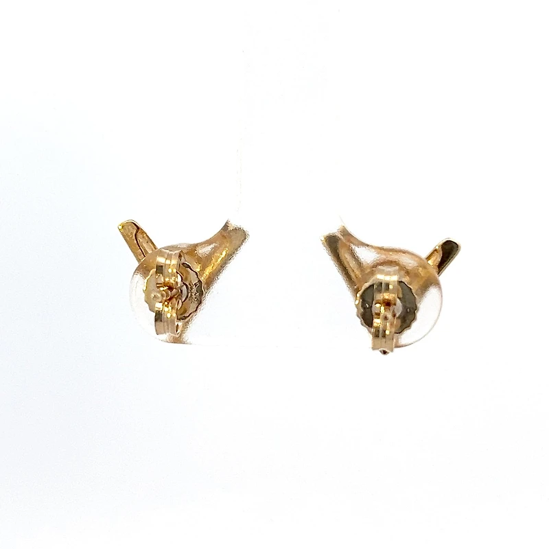 10K Yellow Gold 0.50cttw Lab Grown Diamond Earrings