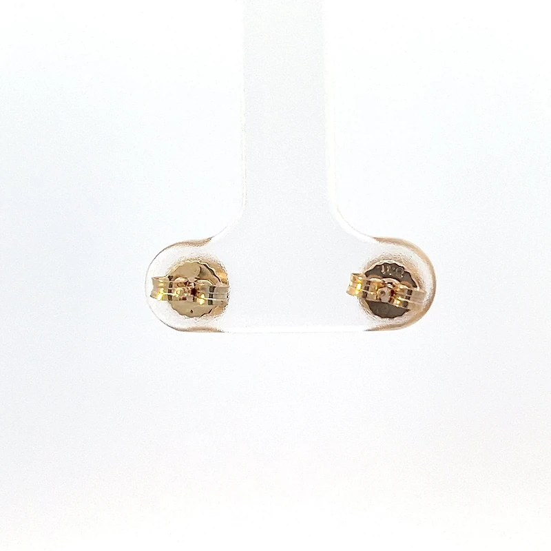 10K Yellow Gold 0.40cttw Lab Grown Diamond Earrings 