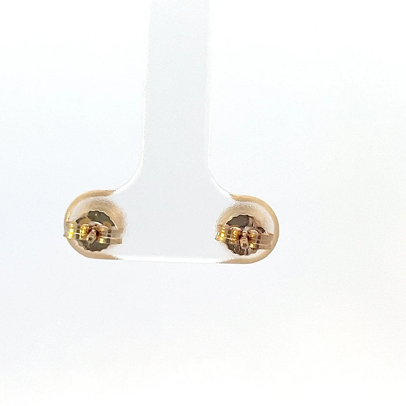 10K Yellow Gold 1.00cttw Lab Grown Diamond Earrings