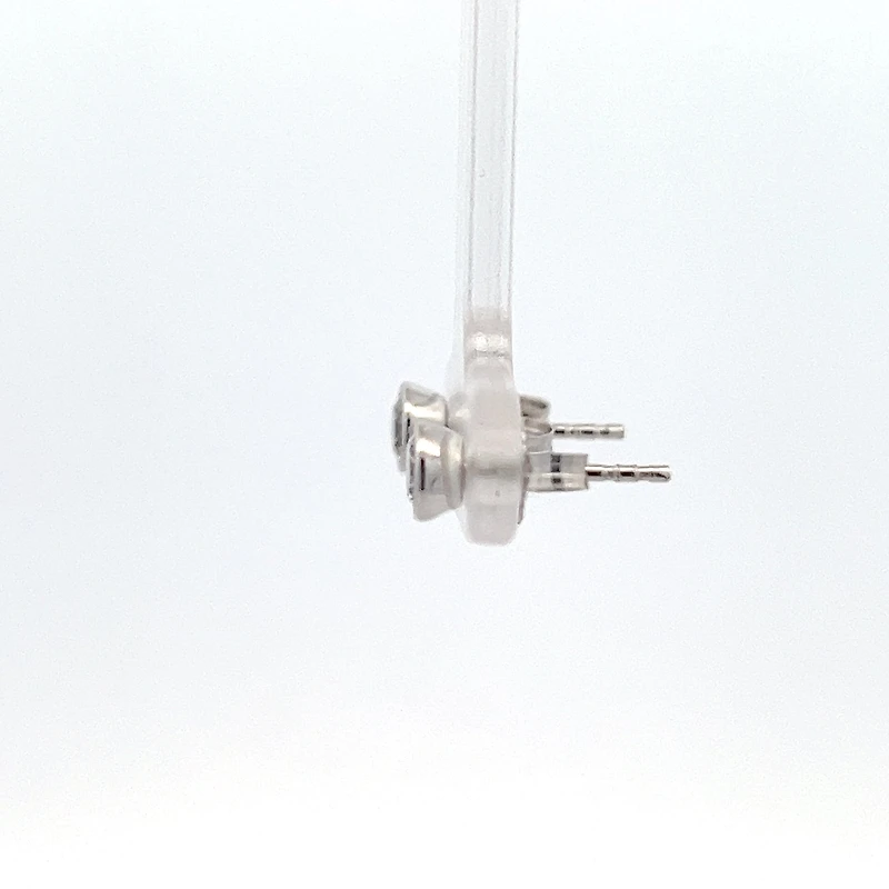 10K White Gold 0.50cttw Lab Grown Diamond Earrings