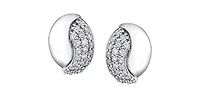 10K White Gold 0.28cttw Diamond Earrings