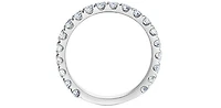 14K White Gold 0.75cttw Lab Grown Diamond Band - /