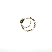 10K Gold 1.00cttw Lab Grown Diamond Huggie / Hoop Earrings