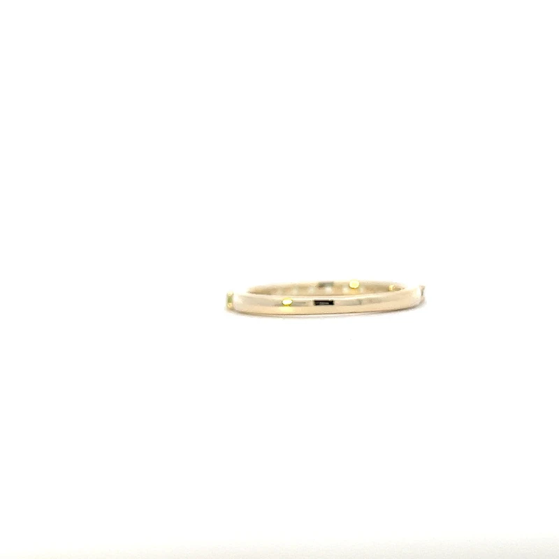 10K Yellow Gold Peridot Ring - /