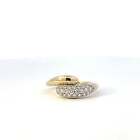 10K Yellow Gold 0.38cttw Diamond Ring - 4 / yellow gold