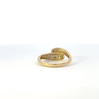 10K Yellow Gold 0.38cttw Diamond Ring - 4 / yellow gold